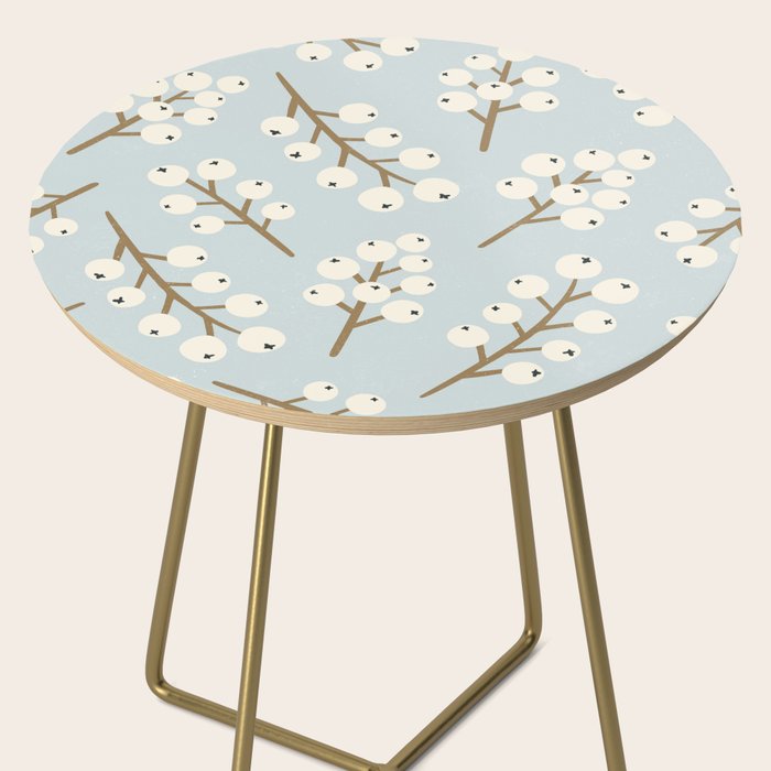 Berries and Branches - Light Blue Side Table Gallery Image 2