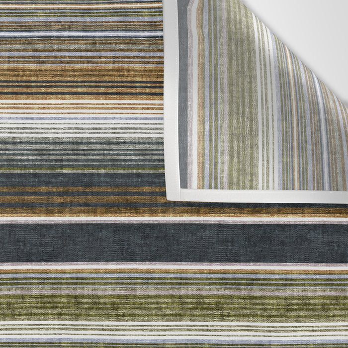 serape southwest stripe - muted natural tones Wall Tapestry Gallery Image 3
