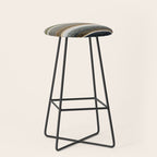 serape southwest stripe - muted natural tones Stool Gallery Image 1