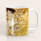 Woman in Gold Portrait by Gustav Klimt Coffee Mug Gallery Image 1