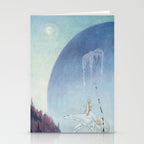 kay nielsen Well mind and hold tight by my shaggy coat and then there's nothing to fear said the Bea Stationery Card Gallery Image 2