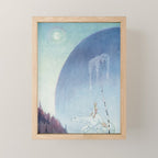 kay nielsen Well mind and hold tight by my shaggy coat and then there's nothing to fear said the Bea Mini Art Print Gallery Image 1