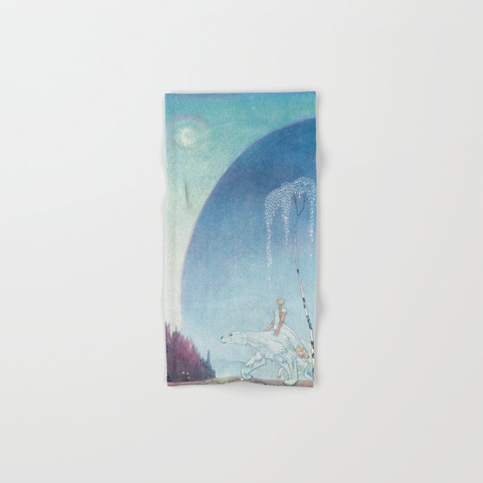 kay nielsen Well mind and hold tight by my shaggy coat and then there's nothing to fear said the Bea Bath Towel Gallery Image 1