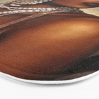 African American Masterpiece 'Cotton Club Flapper Dance Girl' Portrait Painting Bath Mat Gallery Image 3