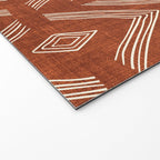 Birch in Rust Welcome Mat Gallery Image 2