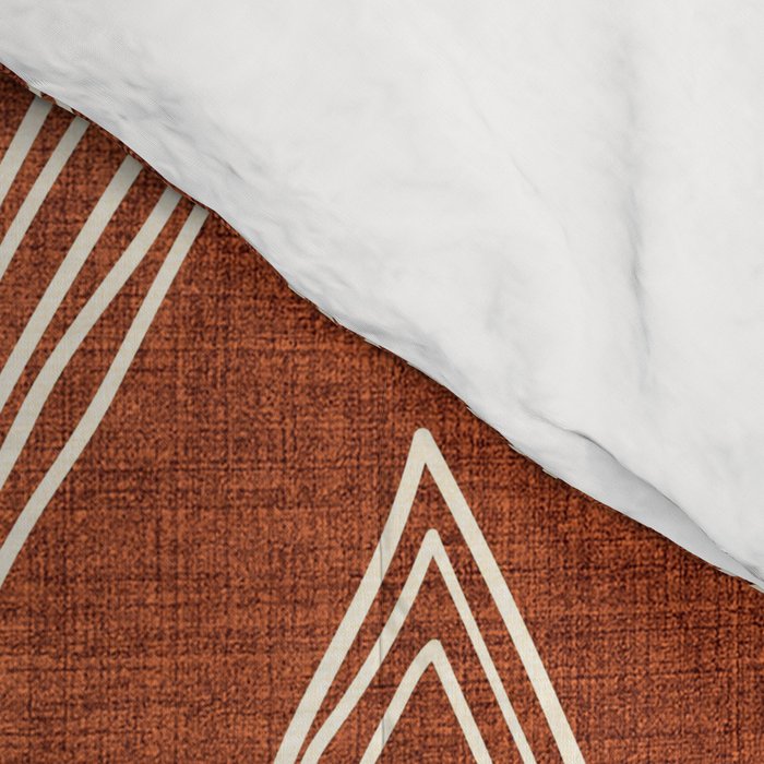 Birch in Rust Comforter Gallery Image 4