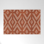 Birch in Rust Welcome Mat Gallery Image 1