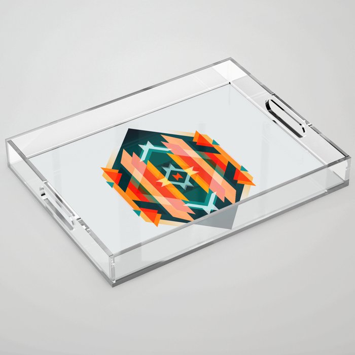 Broken Diamond - Incalescence Acrylic Tray Gallery Image 1