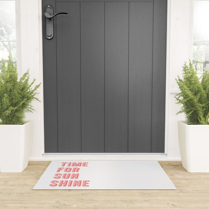 Time For Sunshine Welcome Mat Gallery Image 3