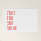 Time For Sunshine Welcome Mat Gallery Image 1