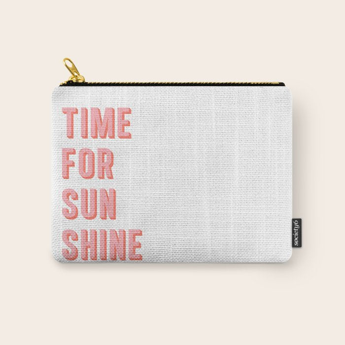 Time For Sunshine Carry All Pouch Gallery Image 1