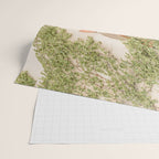 French Window Shutters Photo | Botanical Summer Art Print from Lyon | France Travel Photography Wrapping Paper Gallery Image 2