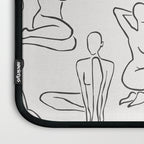 Shapes of the Ladies Pattern Laptop Sleeve Gallery Image 3