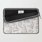 Shapes of the Ladies Pattern Laptop Sleeve Gallery Image 2