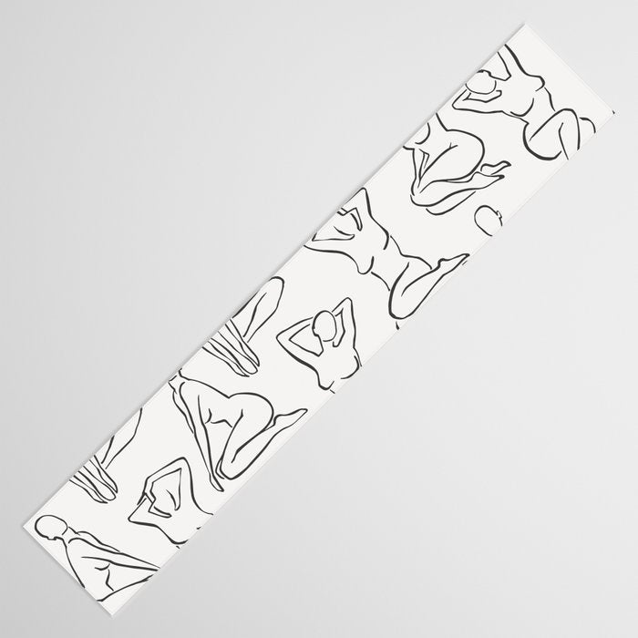 Shapes of the Ladies Pattern Table Runner Gallery Image 3