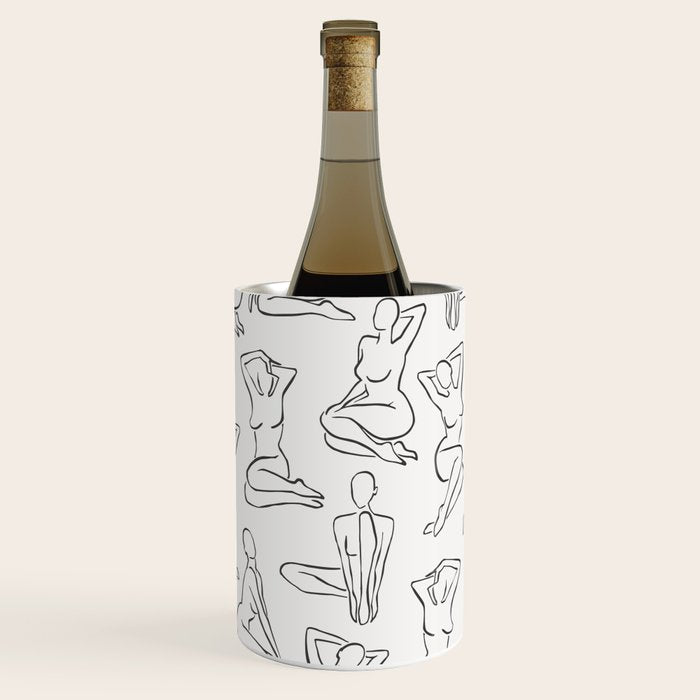 Shapes of the Ladies Pattern Wine Chiller Gallery Image 3