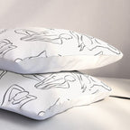 Shapes of the Ladies Pattern Pillow Sham Gallery Image 3
