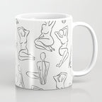 Shapes of the Ladies Pattern Coffee Mug Gallery Image 1