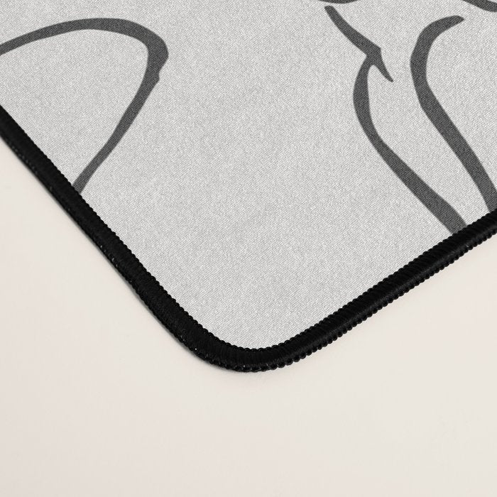Shapes of the Ladies Pattern Desk Mat Gallery Image 4