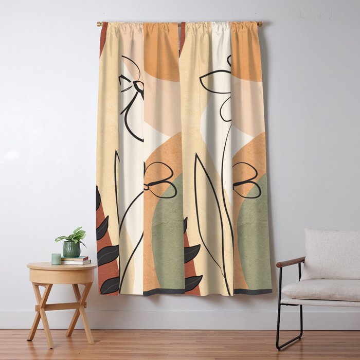 Plant Life Design 9 Window Curtain Gallery Image 5