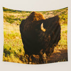 Buffalo Beauty Wall Tapestry Gallery Image 4