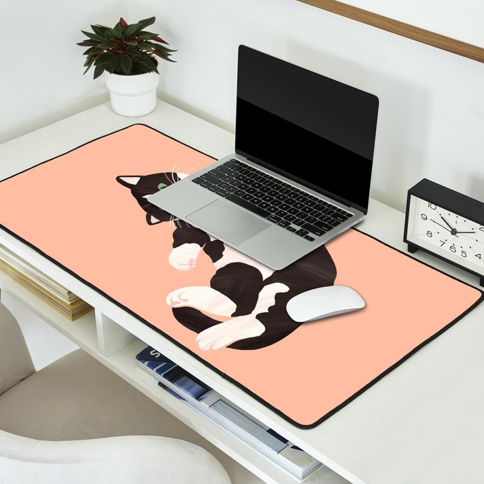 Oreo Cat Desk Mat Gallery Image 2