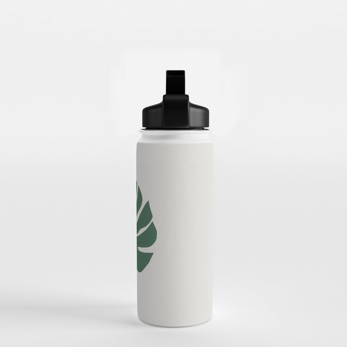 Cat and Plant 24: Meowstera Leaf Water Bottle Gallery Image 2
