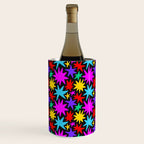 Fun colorful abstract star shape pattern Wine Chiller Gallery Image 2
