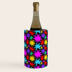 Fun colorful abstract star shape pattern Wine Chiller Gallery Image 3