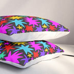 Fun colorful abstract star shape pattern Pillow Sham Gallery Image 3