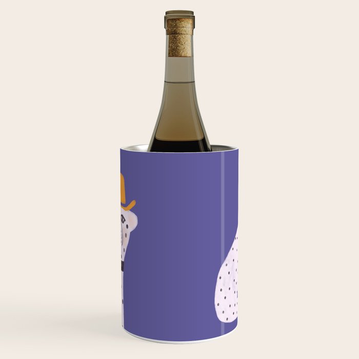 Snow Leopard Wine Chiller Gallery Image 1