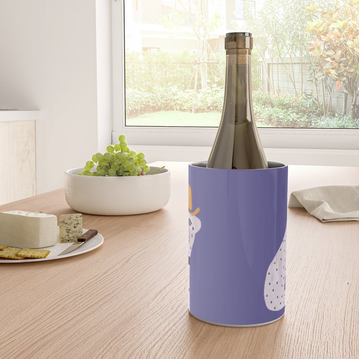 Snow Leopard Wine Chiller Gallery Image 4