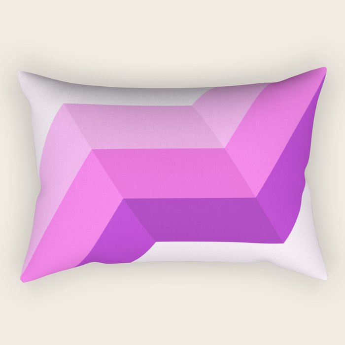 Retro 09E Rectangular Pillow Gallery Image 1