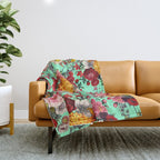 EXOTIC GARDEN XV Throw Blanket Gallery Image 1