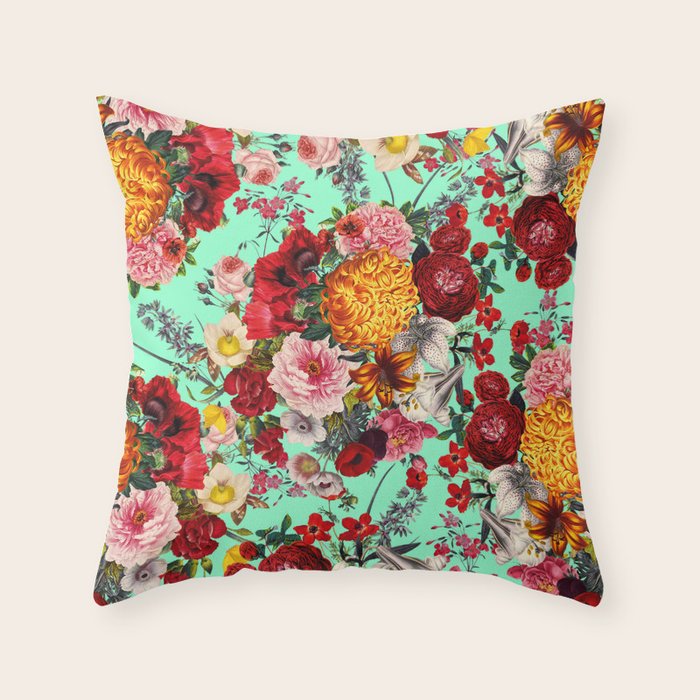 EXOTIC GARDEN XV Throw Pillow Gallery Image 6