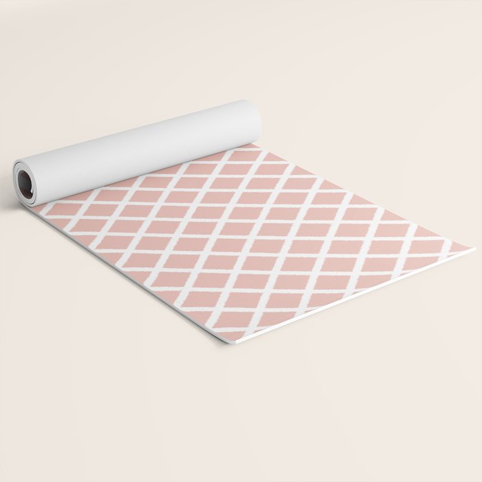 Crisscross (Pink) Yoga Mat Gallery Image 2
