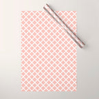 Crisscross (Pink) Wrapping Paper Gallery Image 1
