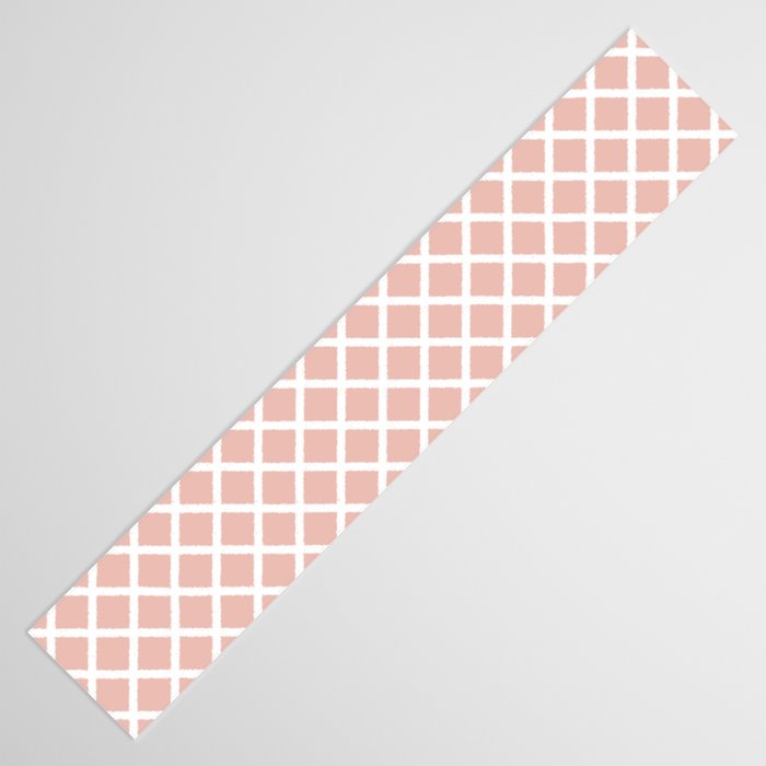 Crisscross (Pink) Table Runner Gallery Image 3