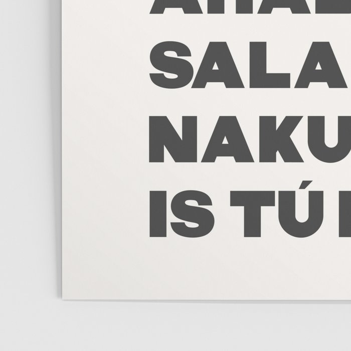I Love You Black Poster Gallery Image 3