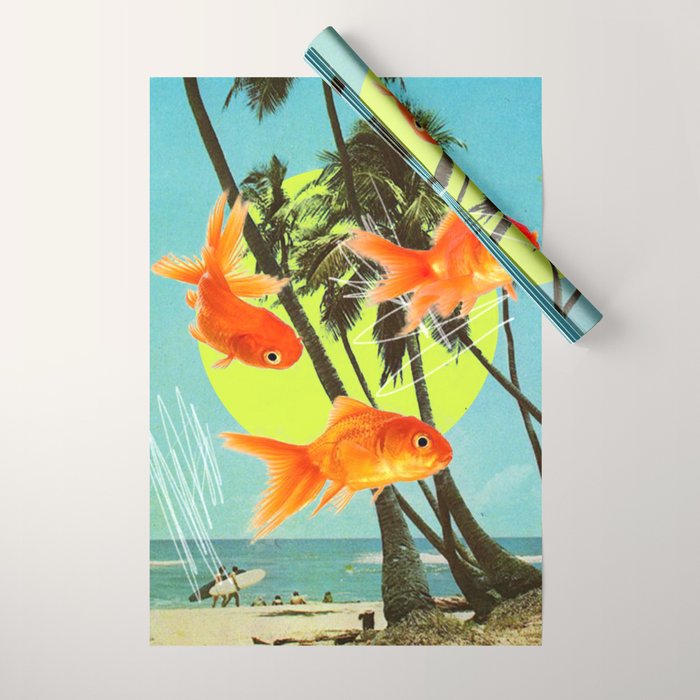 Goodbye Summer Wrapping Paper Gallery Image 1