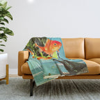 Goodbye Summer Throw Blanket Gallery Image 1
