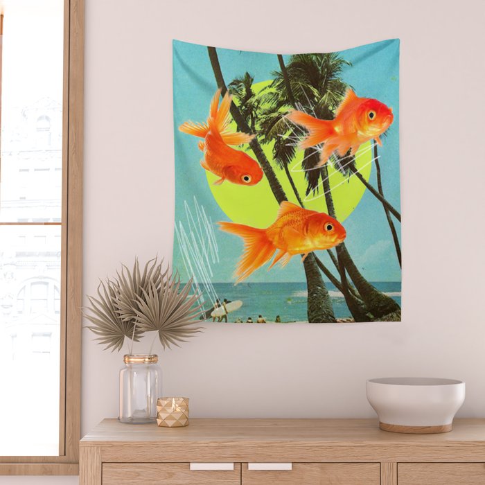 Goodbye Summer Wall Tapestry Gallery Image 2
