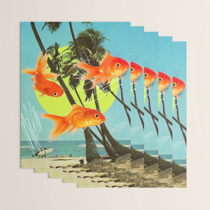 Goodbye Summer Wrapping Paper Gallery Image 3