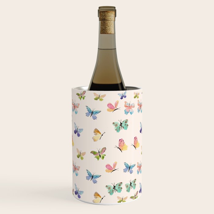 Beautiful Butterflies Wine Chiller Gallery Image 1