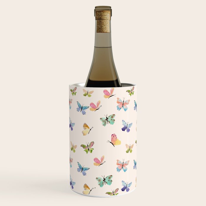 Beautiful Butterflies Wine Chiller Gallery Image 2