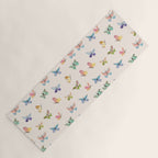 Beautiful Butterflies Yoga Mat Gallery Image 1
