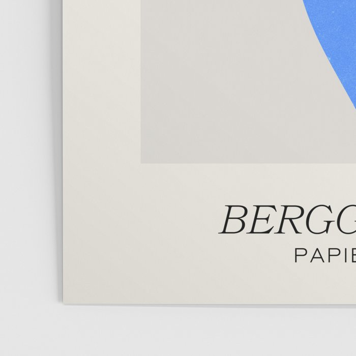 Jazz Blue Leaf: Matisse Series 02 | Mid-Century Edition Poster Gallery Image 3