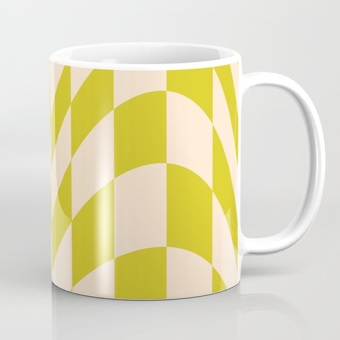 Modern twenties green pattern Coffee Mug Gallery Image 1