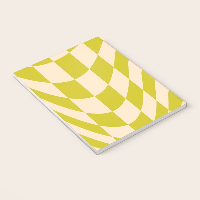 Modern twenties green pattern Notebook Gallery Image 3