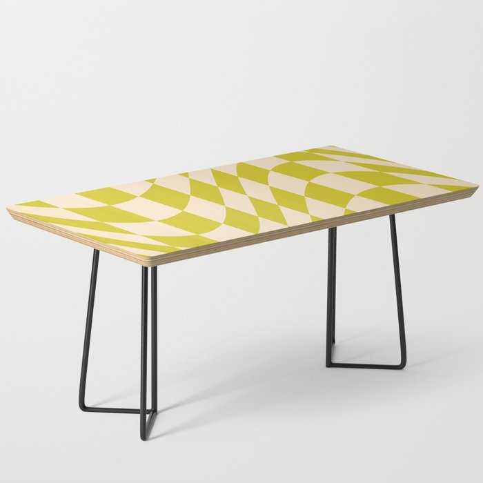 Modern twenties green pattern Coffee Table Gallery Image 1
